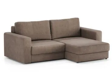 Диван угловой Ларсон 2М Nordic 35 пепельный